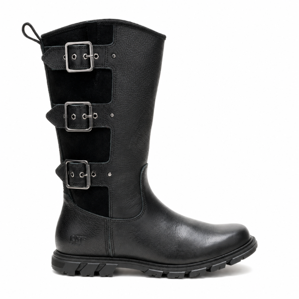 Alternative view of Caterpillar Notion Buckle Black Leather Ladies Boot
