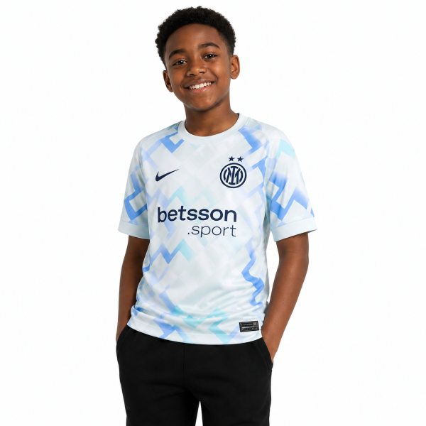 Alternative view of Inter Milan Kids 2025/26 Away Jersey – Pre-Order