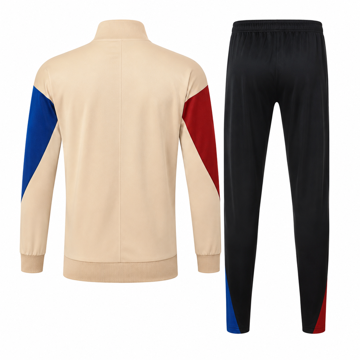 Barcelona 2024/25 Cream and Black Full-Zip Tracksuit Set – PRE-ORDER - Image 3