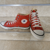 Converse Chuck Taylor All Star High Top Burnt Orange – UK Size 8 | Last Pair Shop Soiled
