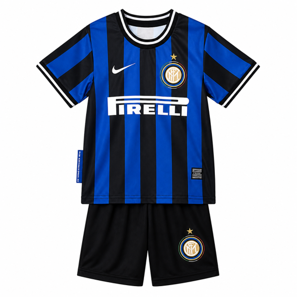 Inter Milan Kids 2009/10 Home Jersey Kit – Pre-Order