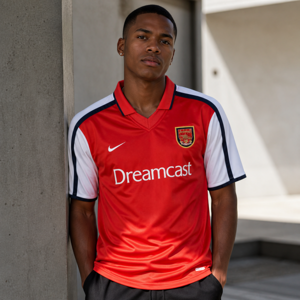 Alternative view of Arsenal 2000/01 Home Jersey – Pre-Order