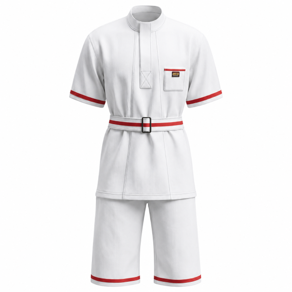Alternative view of Samson M 2PC Kitchen Suit – White
