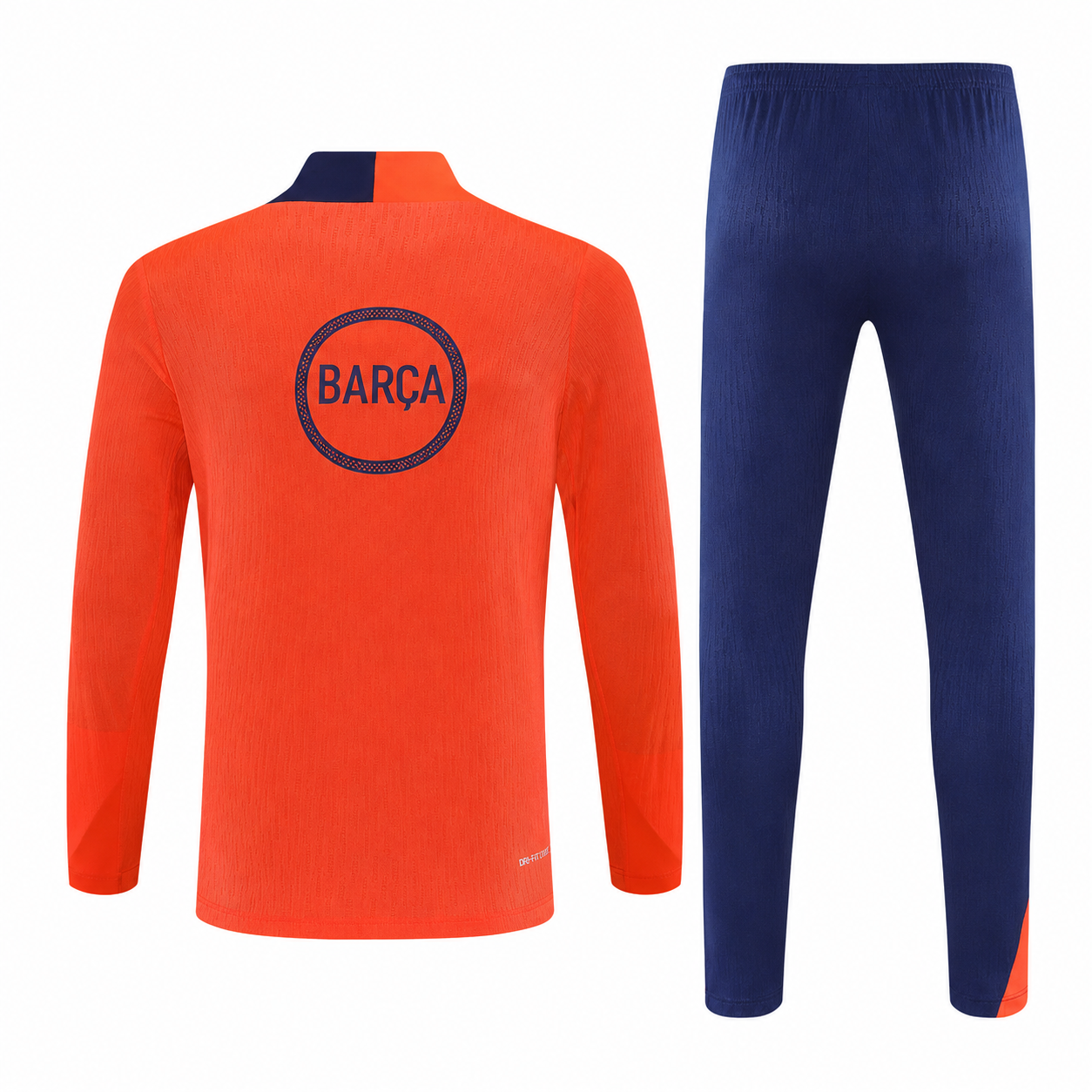 Barcelona 2025/26 Orange T90 Half-Zip Tracksuit Set – PRE-ORDER - Image 3