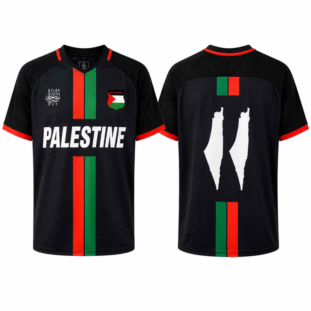 FC Palestine Black Edition Jersey – Limited Monthly Pre-Order - Image 3