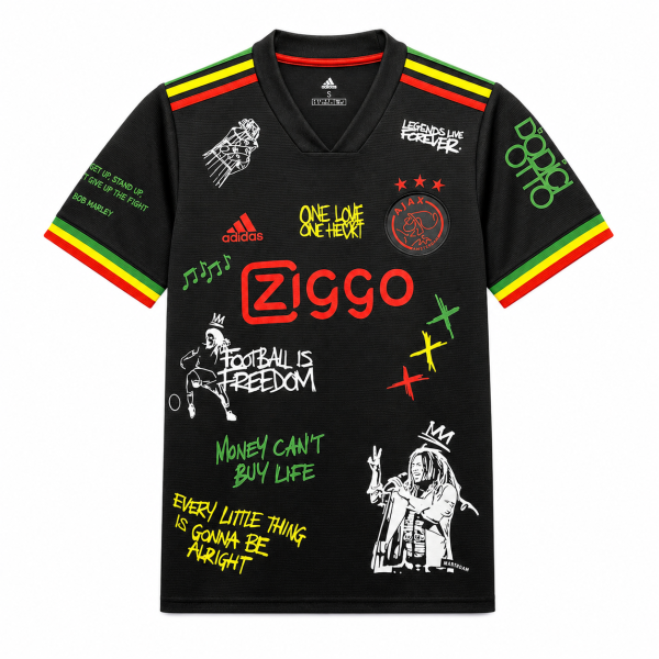 Amsterdam 2022/23 Bob Marley Inspired Jersey – Limited Monthly Pre-Order