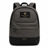 Borelli Premium Silvio Allover Monogram Backpack – Black