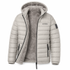 Lee Cooper Men’s Grey Puffer Jacket – Hooded Winter Essential