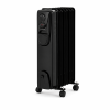 Alva AOH201-7 7 Fin 1500W Oil Heater – Glossy Black
