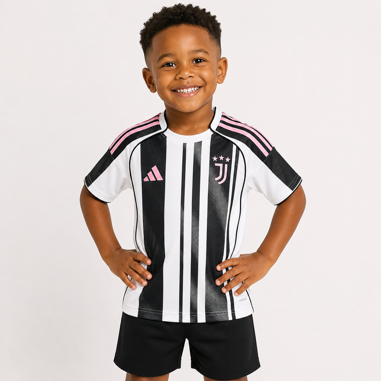 Juventus Kids 2025/26 Home Jersey – Pre-Order - Image 2