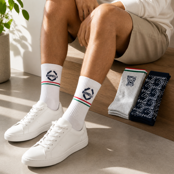 Alternative view of The Giacobbe 3-Pack Shaft Sock