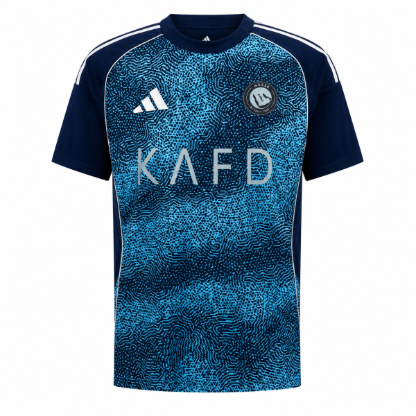 PRE-ORDER Al Nassr 2025/26 Away Jersey – Blue Football Shirt