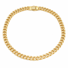 Borelli 18K Gold-Plated Cuban Link Chain