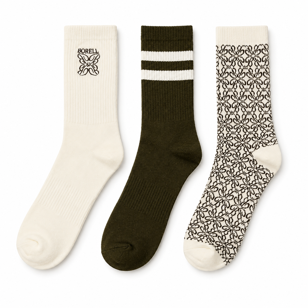 Borelli Giammaria 3-Pack Shaft Socks