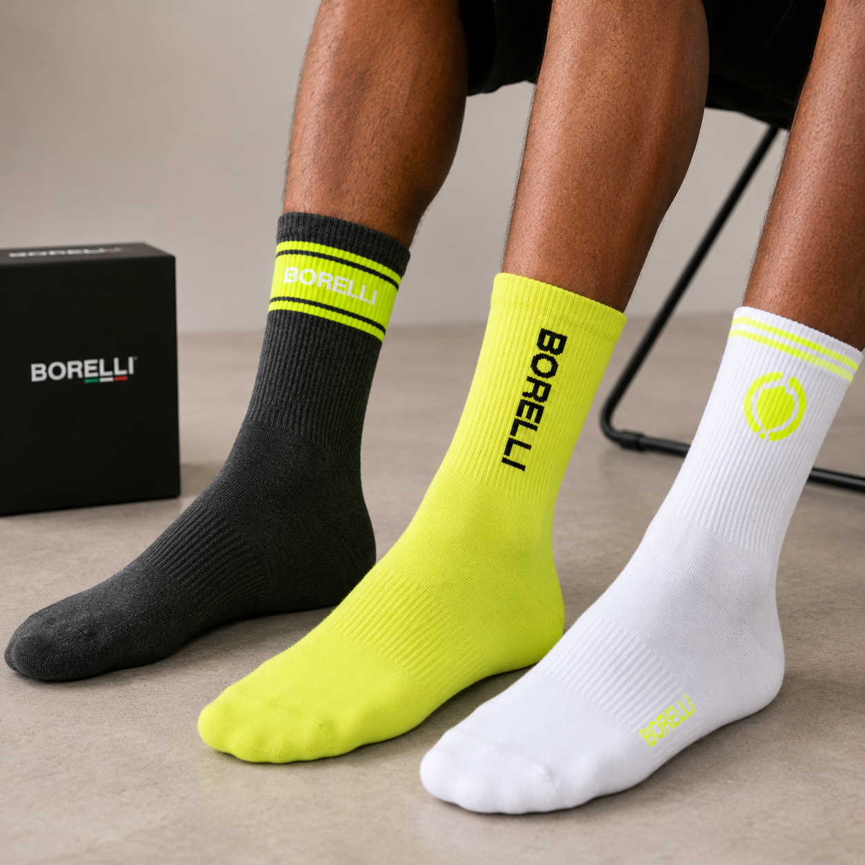 Borelli Mario 3-Pack Shaft Socks - Image 2