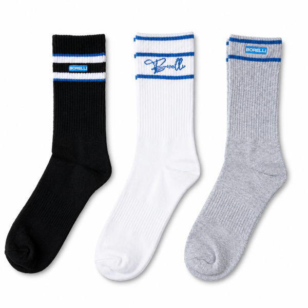 Borelli Dante 3-Pack Shaft Socks