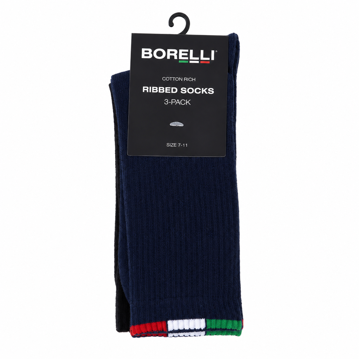Borelli Enrico 3-Pack Shaft Socks - Image 3