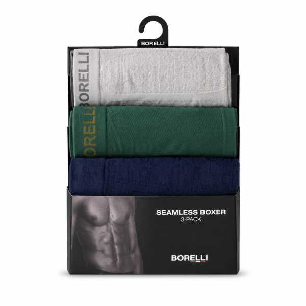Alternative view of BORELLI THE RICCARDO SEAMLESS BOXER – 3-PACK