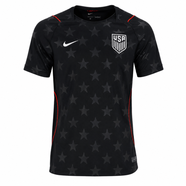 USA 2026/27 Away Jersey – Black – Pre-Order