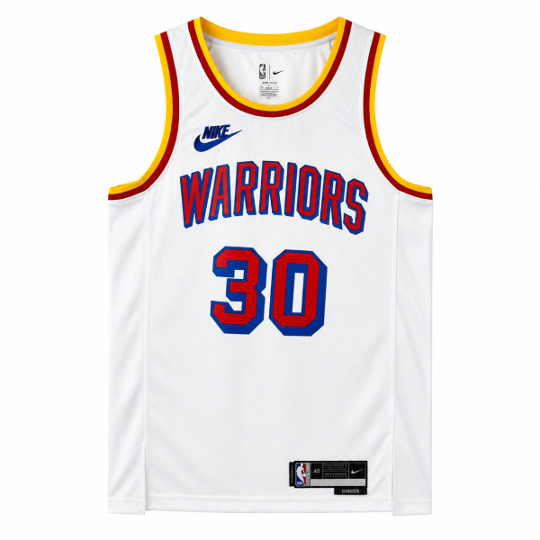Golden State Warriors 2024/25 White Swingman Jersey – Classic Edition – PRE-ORDER