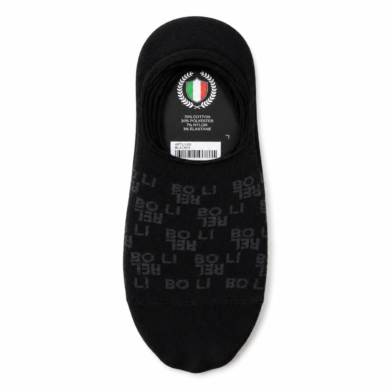 Borelli Arturo 5-Pack Invisible Socks