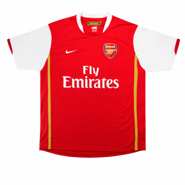Arsenal 2006/07 Home Jersey – Retro Football Shirt – Pre-Order