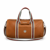 Borelli Sabatino Tan Duffel Bag – Premium Travel Bag with Signature Stripe
