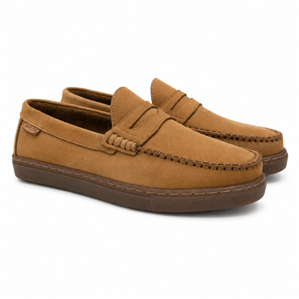 MARVIN CASUAL SHOE – TAN GENUINE LEATHER