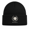 Borelli Gianluca Black Fleece-Lined Beanie – Premium Winter Beanie