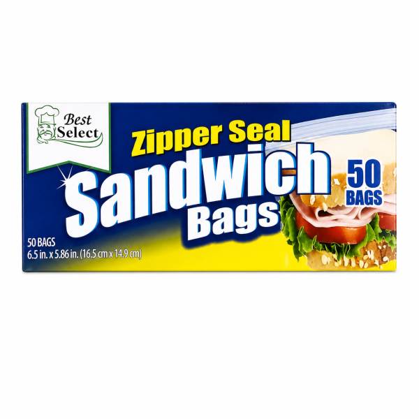 Alternative view of Casey Zip Seal Sandwich Bags 16x15cm – 3 Pack Value Bundle | 150 Bags