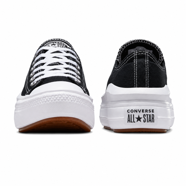 Converse Chuck Taylor All Star Move Platform Low Black Ladies Sneaker – 570256C - Image 5