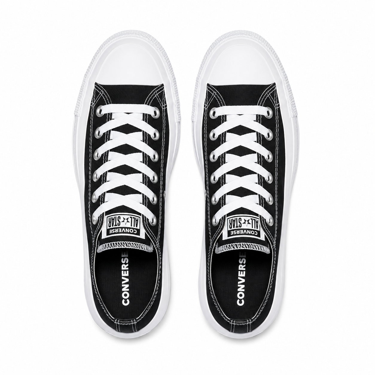 Converse Chuck Taylor All Star Move Platform Low Black Ladies Sneaker – 570256C - Image 4