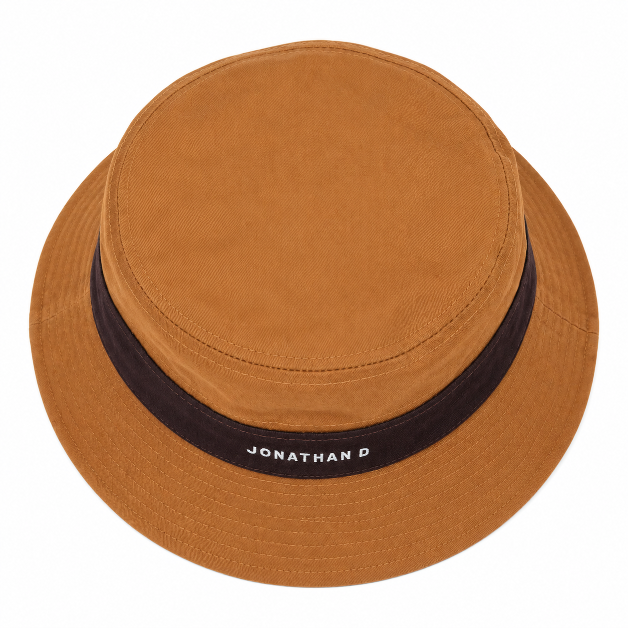 Jonathan D Angelo Bucket Hat – Tawny & Brown | Two-Tone Casual Hat - Image 4