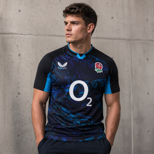 Alternative view of England 2025/26 Away Rugby Jersey – PRE-ORDER