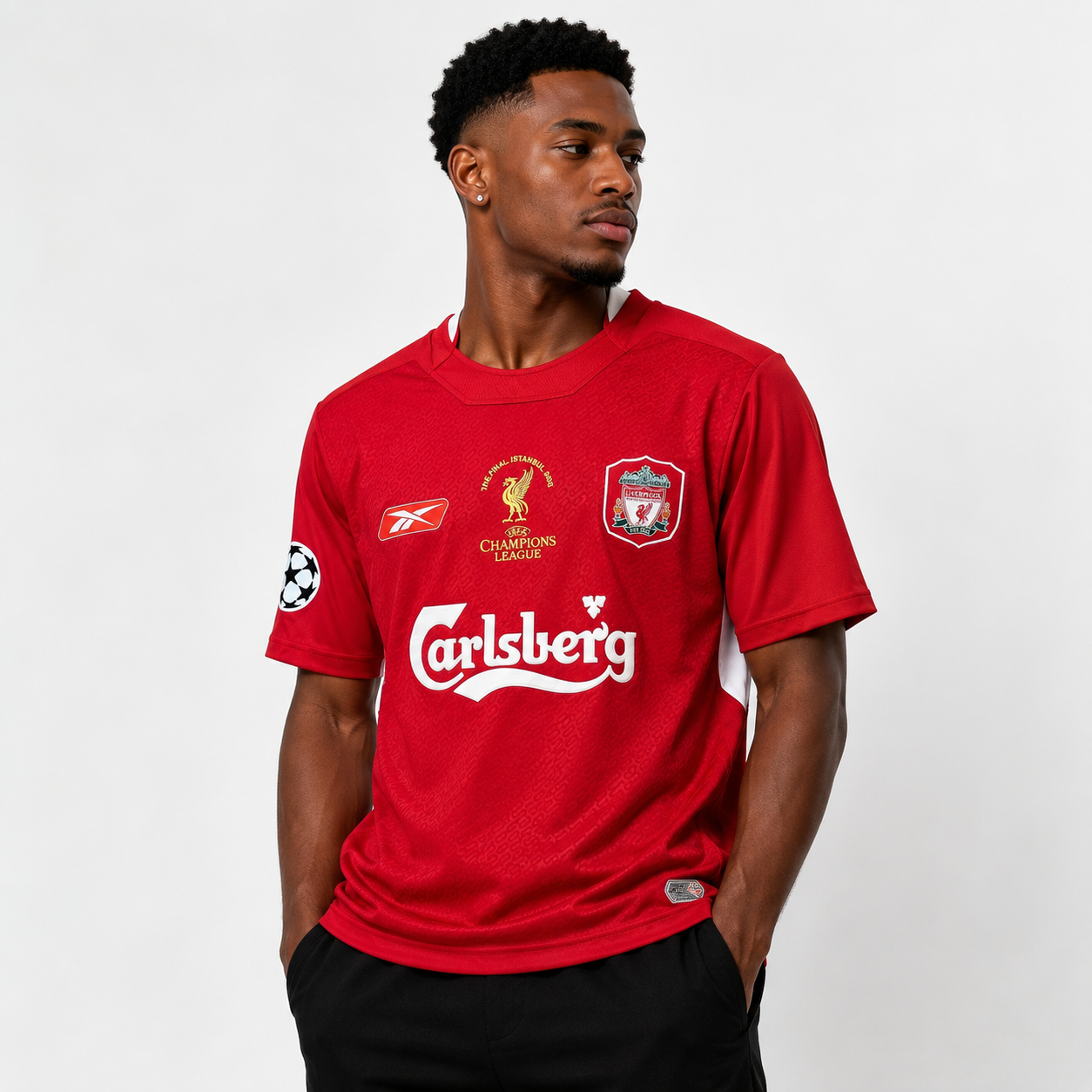 Liverpool 2005 UCL Final Jersey – PRE-ORDER | Classic Football Jersey - Image 2