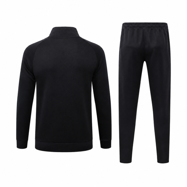 Germany 2026/27 Black Full-Zip Tracksuit Set – PRE-ORDER | Premium Football Supporter Tracksuit - Image 3
