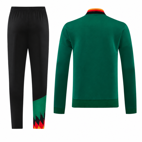 Germany 2026/27 Green Retro Full-Zip Tracksuit Set – PRE-ORDER | Premium Football Supporter Tracksuit - Image 3
