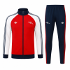 Arsenal 2026/27 Red & White Full-Zip Tracksuit Set – PRE-ORDER | Premium Football Supporter Tracksuit