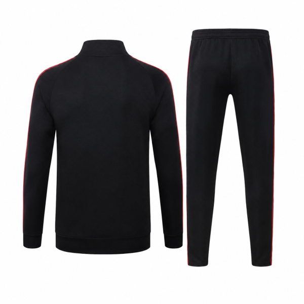 Manchester United 2026/27 Black & Red Full-Zip Tracksuit Set – PRE-ORDER | Premium Football Supporter Tracksuit - Image 4