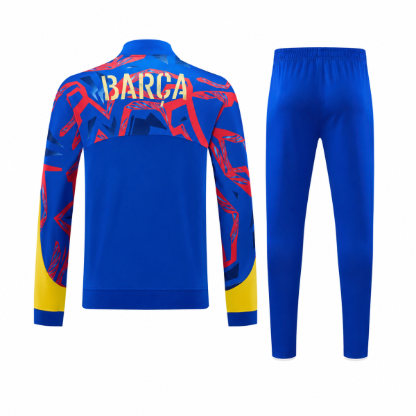 Barcelona 2026/27 Blue & Yellow Full-Zip Tracksuit Set – PRE-ORDER | Premium Football Supporter Tracksuit - Image 3