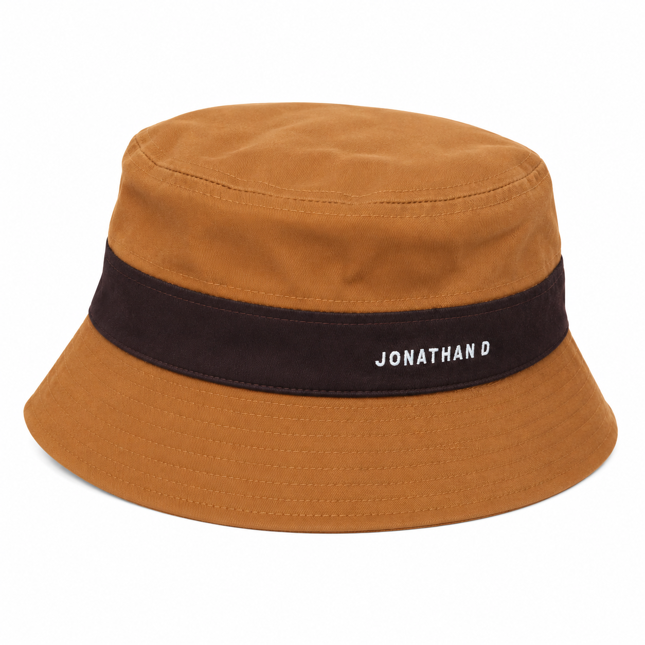 Jonathan D Angelo Bucket Hat – Tawny & Brown | Two-Tone Casual Hat - Image 6