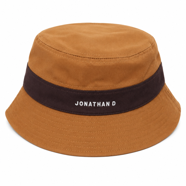 Jonathan D Angelo Bucket Hat – Tawny & Brown | Two-Tone Casual Hat