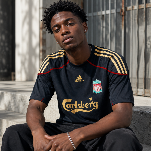 Alternative view of Liverpool 2009/10 Away Jersey – PRE-ORDER | Premium Football Supporter Jersey