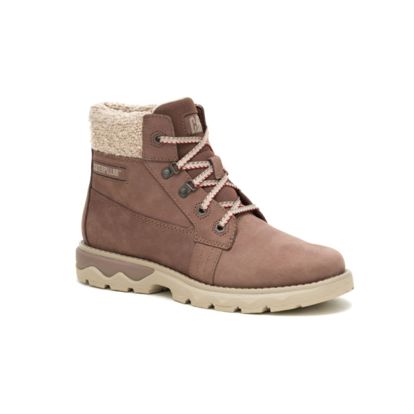 CAT Fandom Deep Taupe Ladies’ Boots – P312435