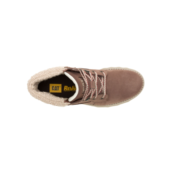 CAT Fandom Deep Taupe Ladies’ Boots – P312435 - Image 5