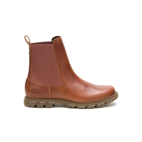 CAT Notion Chelsea British Tan Ladies’ Boots – P312547 - Image 3