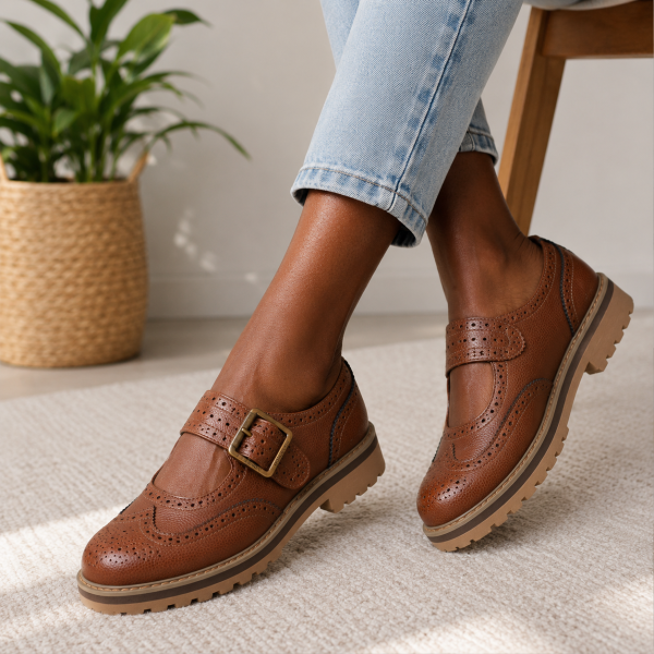 Alternative view of Jonathan D Jitheo Tan Unisex Buckle Shoe
