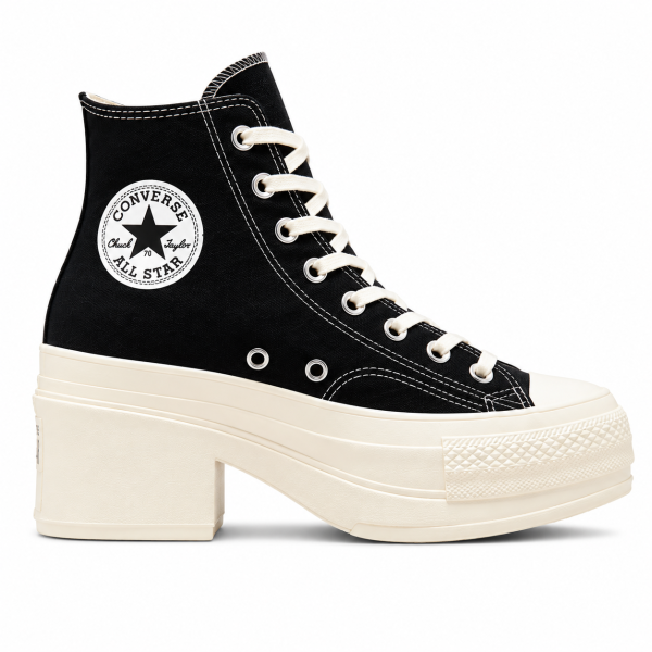Converse Chuck 70 De Luxe Heel High Black/Egret A05347C