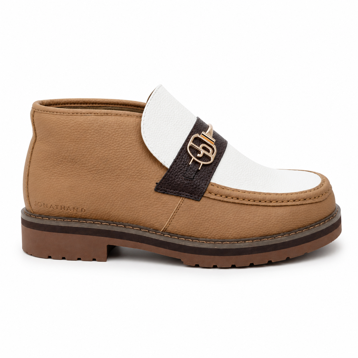 Jonathan D JFinley Rum Leather High-Cut Loafer – Limited Sizes 7, 8 & 9 - Image 4