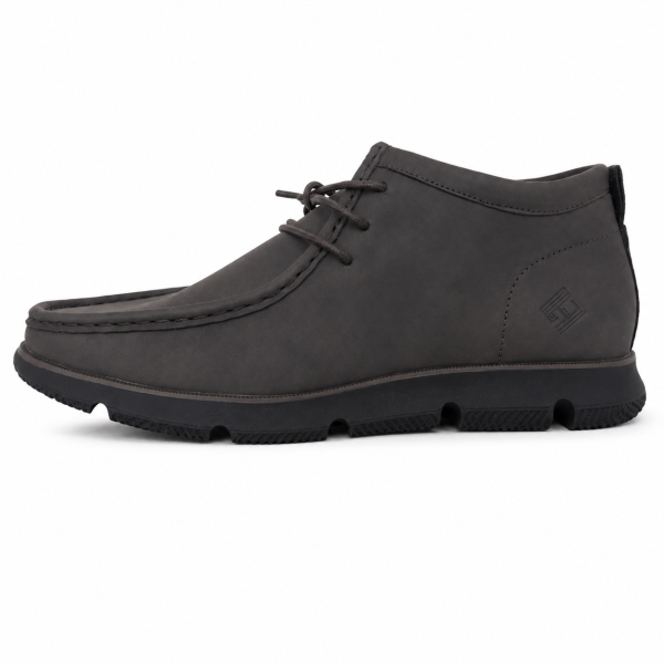 London Art LA016 Choc Men’s Casual Lace-Up Boot - Image 5